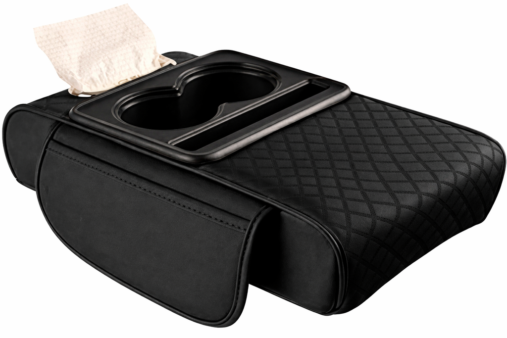 Multifunctional Car Center Console Armest Storage -وسادة مسند ذراع وحدة التحكم المركزية للسيارة مع مساحة تخزين اكبر